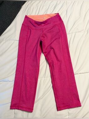 Active fitted crop leggings - xs